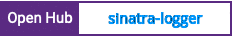 Open Hub project report for sinatra-logger