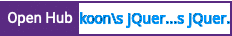 Open Hub project report for skoon's jQuery-plugins