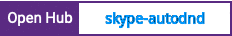 Open Hub project report for skype-autodnd