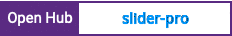 Open Hub project report for slider-pro