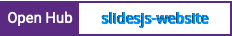 Open Hub project report for slidesjs-website