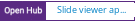 Open Hub project report for Slide viewer applet