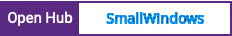 Open Hub project report for SmallWindows