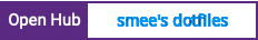 Open Hub project report for smee's dotfiles