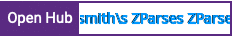 Open Hub project report for smith's ZParse