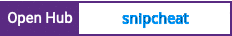 Open Hub project report for snipcheat