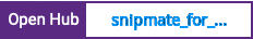 Open Hub project report for snipmate_for_django