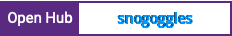 Open Hub project report for snogoggles