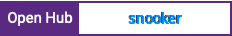 Open Hub project report for snooker