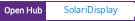Open Hub project report for SolariDisplay
