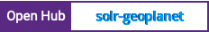 Open Hub project report for solr-geoplanet