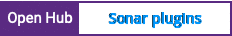 Open Hub project report for Sonar plugins
