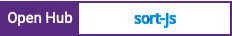 Open Hub project report for sort-js