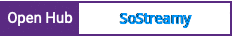 Open Hub project report for SoStreamy