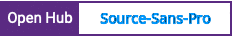 Open Hub project report for Source-Sans-Pro