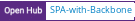 Open Hub project report for SPA-with-Backbone