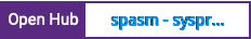 Open Hub project report for spasm - sysprog assembler