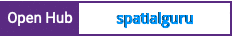 Open Hub project report for spatialguru