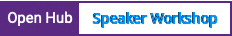 Open Hub project report for Speaker Workshop