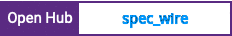 Open Hub project report for spec_wire