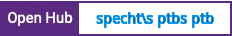 Open Hub project report for specht's ptb