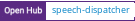 Open Hub project report for speech-dispatcher
