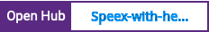 Open Hub project report for Speex-with-header-bytes