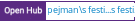 Open Hub project report for spejman's festivaltts4r