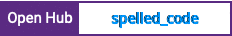 Open Hub project report for spelled_code