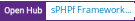 Open Hub project report for sPHPf Framework (Simple PHP Framework)