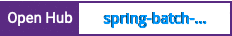 Open Hub project report for spring-batch-crippling