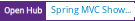 Open Hub project report for Spring MVC Showcase