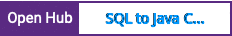 Open Hub project report for SQL to Java Code Generator