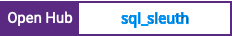 Open Hub project report for sql_sleuth
