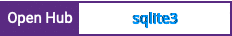 Open Hub project report for sqlite3