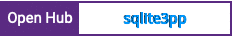 Open Hub project report for sqlite3pp