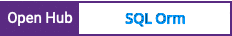Open Hub project report for SQL Orm