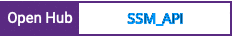 Open Hub project report for SSM_API