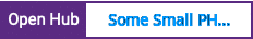Open Hub project report for Some Small PHP Scripts