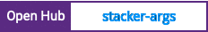 Open Hub project report for stacker-args