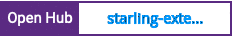 Open Hub project report for starling-extensions