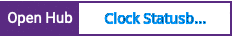 Open Hub project report for Clock Statusbar Applet