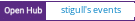 Open Hub project report for stigull's events