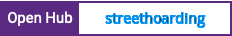 Open Hub project report for streethoarding