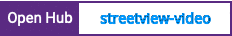 Open Hub project report for streetview-video