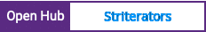 Open Hub project report for Striterators