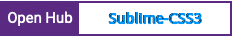 Open Hub project report for Sublime-CSS3