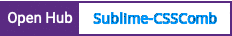 Open Hub project report for Sublime-CSSComb