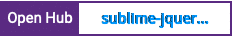 Open Hub project report for sublime-jquery-mobile-snippets
