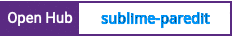 Open Hub project report for sublime-paredit